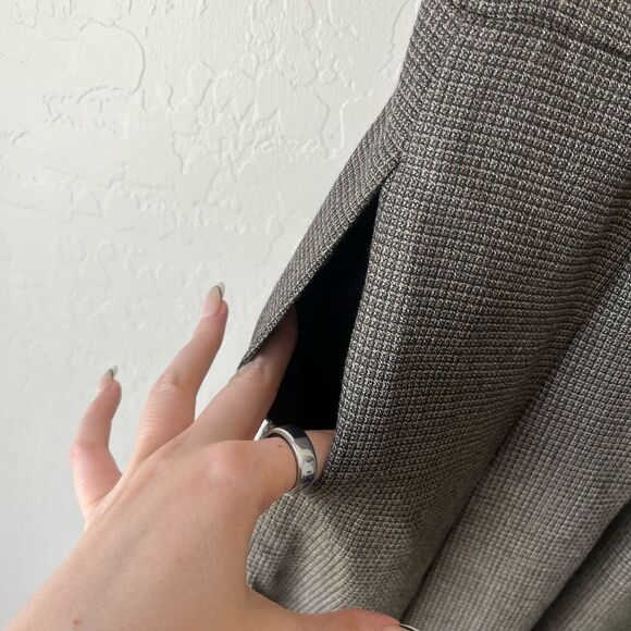 Reformation Stratford Wool Blend Midi Off the Shoulder Dress Size 4 - Picture 6 of 10